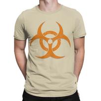 Resident Evil Biohazard Juokingi 100% Medvilnės Marškinėliai Resident Evil Marškinėliai Viršutiniai Drabužiai Unisex 2XL beige