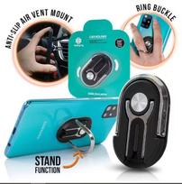 Support dock anneau 3 en 1 noir pour Smartphone juoda