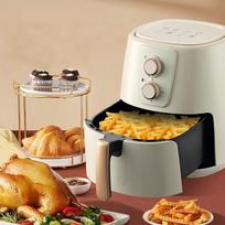 Kuaizhi Smart Air Fryer: Multi-functional, Oil-Free, Smoke-Free, Large Capacity, New Model for French Fries. balta