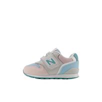 New Balance 996 Suede Mesh Velcro Fresh Round Toe Shock Absorbing Durable Low Top Walker Shoes Baby sneaker I9963WJ 26 gray
