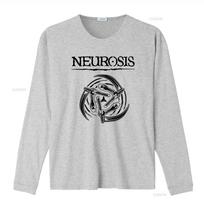 Neurosis juoda marškinėliai S iki 5XL Heavy Metal stiliaus Kk1027 vintage skalbti tempiami patogūs grafiniai kvėpuojantys stilingi L gray