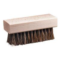 Valymo šepetys su tvirtu sukibimu Sausam šlapiam valymui Minkšti natūralūs šereliai Daugiafunkcis Kvadratinis buko medžio dizainas Valymo šveitiklis beige