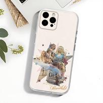 Singer S-Sabrina Carpenter Phone Case For iPhone 17,16,15,14,13,12,11 Pro,Max,Plus,X,XS,XR,SE4,E Mini Transparent Soft Cover iPhone15promax gray