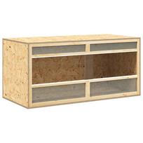 Terrarium engineered wood 100 x 47 x 47 cm