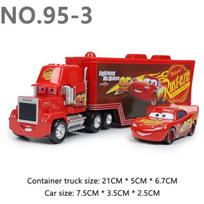 Pixar Cars Sagas VanDerSpin Modelinis Automobilis 1/55 Metalinis Konteinerių Sunkvežimis Lenktynių Žaislai Vaikų Gimtadienio Dovana Kolekcionuojami