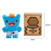 Kūdikio Fugg Fuggler Monstro Pliušinis Lėlė Originalus Piktas Triušis Juokingas Negražus Ežys Grog Screech Plačiai Atmerktos Akys Dantytas Monstras Su Dėžute 1 PC With box blue