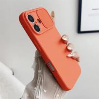 Stumdoma apsauga kameros objektyvui Telefono dėklas IPhone 16E 16 15 14 Plus 13 12 11 Pro XS XR Max 8 7 Atsparus smūgiams Minkštas silikoninis dangtelis iPhone 15 oranžinė