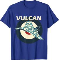 Avro Vulcan Bomber Aircraft British RAF Plane Retro Unisex TShirt Short Sleeve Casual 100 Cotton ONeck Summer Tees XL beige