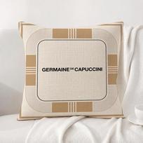 Brand Germaine de Capuccini Cushion Cover Natural Linen Pillowcase Set AllinOne Decor Cushion Cover for Sofa Bedroom Chair 30cmx30cm(12x12Inch) beige