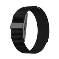 Nylon Sport Band Loop Design Fitness Tracker Strap Adjustable Breathable Replacement Armband for Hume BAND STRAP Armband black