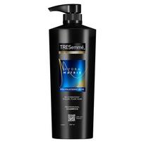 TRESemme Hydra Matrix Hydrating Shampoo 550ml with Polyglutamic Acid for 100H of Fluid Hair | Paraben Free Shampoo for Dry Hair & Scalp | Hard Wa black