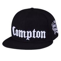European and American Compton Snapback Youth Street Dance Flat Brim Hat Men's Tide Street Dance Hip Hop Hat Women's Baseball Hat Adjustable juoda