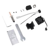 Hot End Replacement for Bambu Lab P1 P1S 3D Printer 0.4mm Hardened Steel Nozzle Ceramic Heater Cooling Fan and