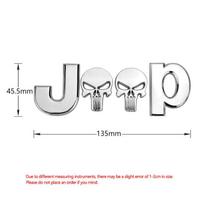 Automobilio priekinis ir galinis LIMITED 4X4 logotipas Automobilio grotelių ženklelis Lipdukas Priedai Jeep JPB Renegade Wrangler JK Compass Grand Cheroke