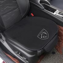 Automobilio sėdynės užvalkalas neslystantis ledo šilkas aksomas pliušas Peugeot 206 207 307 3008 2008 308 408 508 301 208 priedai black