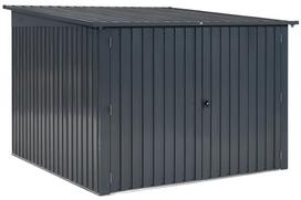 Metalinis dviračių sandėliukas Kansas 2 x 2 m Store Boss antracito spalvos