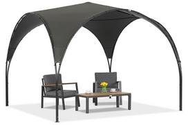 Modernus sodo paviljonas Lugo 3,3 x 3,3 m Garden Point antracito spalvos