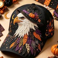 New D digital printing American casual element sunshade baseball cap men's and women's outdoor cap Adjustable (56-60cm) brown