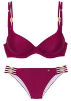 JETTE Bikinis auksas / uogų spalva