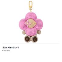 LOUIS VUITTON Fabric With Leather Bag Accessory Women's Pink M03963 One Size 1 rožinė