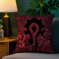 Warcrafts of World WWOW Game Pillow Case Plush Fabric Soft Double Sided Print Sofa Cushion Cover Throw Pillow Covers 40x40cm