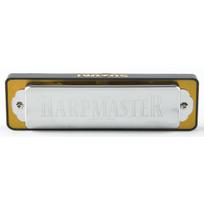 SUZUKI Harp Master C key MR-200 10-hole harmonica, white