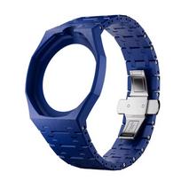 Keramikos modifikacijų rinkinys Swatch X AP Royal POP Bioceramic laikrodžio korpusui ir apyrankei Madingas riešo laikrodžio atnaujinimo atsarginės dalys For Royal Pop&Excluding Watches blue