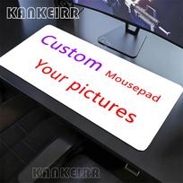 Custom Mouse Pad Print Diy Large Playmat Gaming Customized Mat XXL Size Gamer Offices Mousepad Printing HD Personalized Gifts 300x600x2mm gray