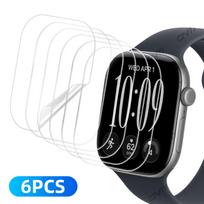 Hydrogel Film for Apple Watch Series 12 42mm/46mm Anti-scratch HD Full Coverage Protective Screen Film Accessories for Watch S12 42mm