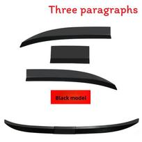Universal Car Spoiler With Adjustable Threestage Design For Sedan Sport Customization Black black