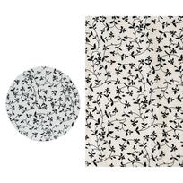 Pottery Ceramics Clay Transfer Paper Glaze Underglaze Flower Paper Pottery Underglaze Flower Paper Ceramic Decals 13 black