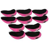 Golfo Medžiaginis Golfo Lazdos Dangtelis Geležinio Galvos Dangtelis, Golfo Kūjo Lygintuvo Galvos Dangtelis Golfo Lazdos Galvos Dangtelis Golfo Vyrams Moterims pink