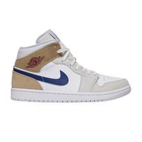 Jordan 1 Mid Tan Suede 42 white
