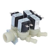 ABS Water Inlet Valves 110V Electric Water Inlet Solenoid Valves For Washers Durability Impacts Resistant Fast Install 1 black