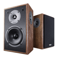Magnat Monitor S10 D Surround Sound Speakers, Walnut, Pair