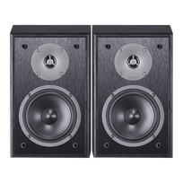 Magnat Monitor S10 B Bookshelf Speakers, Black, Pair