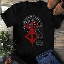 Berserk Rune Viking Norse Mythology Viking T Shirt - Viking Shirt, For Viking Lover Shirt, Become Viking Shirt, Viking Gift M black