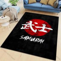 NAUJOS Japonų Bushido Spausdintos Kiliminės Dangos Svetainei Miegamajam Sofai Namų Dekoras Neslystanti Grindų Kilimėlis Modernus Kilimas Didelio Dydžio 70cm x 100cm red
