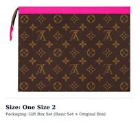 LOUIS VUITTON Pochette Voyage Mm Colormania Fuchsia M82858 One Size 2 brown