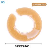 Barrier Stoma Ostomy Strips Tape Skin Supplies Strip Rings Nursing Adhesive Pressure Fixing Colostomy Leak Proof Ileostomy Pouch 3 beige