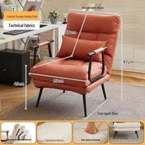 Daugiafunkcinė atlošiama poilsio kėdė-sofa-lova brown