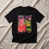 Hootie Frutti Graphic Tee | Katseye Kpop Cat Floral Retro Design 140 white