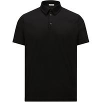 Moncler Logo Patch Short Sleeved Polo Shirt K10918A000188390X999 S black