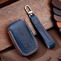 for Chrysler 300C Car Key Grand Voyager PHEV Luxury Car Key Decoration Protective Cover Keychain Accessories blue
