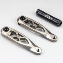 EVOSID Ultralight MTB Bike Crank 165mm DUB Axis 29mm Mountain Bicycle Crankset 170mm 3-nail Straight Installation For Enduro AM 170mm