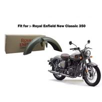 Royal Enfield New Classic 350 Reborn  Marsh Grey Matt Front Mudguard