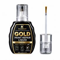 Gold Touch Up Paint for Surface Repair, 20ml Quick Dry Paint Repair Liquid Indoor Outdoor Use 1pc black