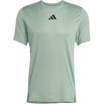Adidas Airchill Climacool Vėsus Greitai Džiūstantis Patogus Minkštas Kvėpuojantis Marškinėliai Vyriški Viršutiniai Drabužiai Sidabrinės Žalios Mystic-Silver JI8197 L white