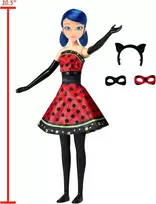 Lėlė MIRACULOUS Hero Switch Ladybug Fashion Doll, 50419