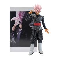 Anime Dragon Ball Z Majin Vegeta Figūrėlė Žaislai Manga Goku Black Zamasu Super Saiyan Veiksmo Figūrėlės PVC Kolekcinis Modelis Lėlės 27cm gray